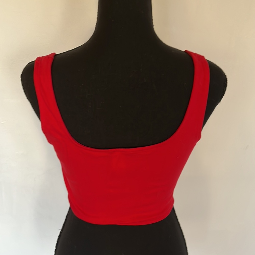 Red Corset Top - Picture 3 of 8